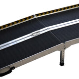 Dog Steps & Ramps: Kartrite Folding Aluminium Wheelchair Ramp 8FT Portable Mobility Access Ramp