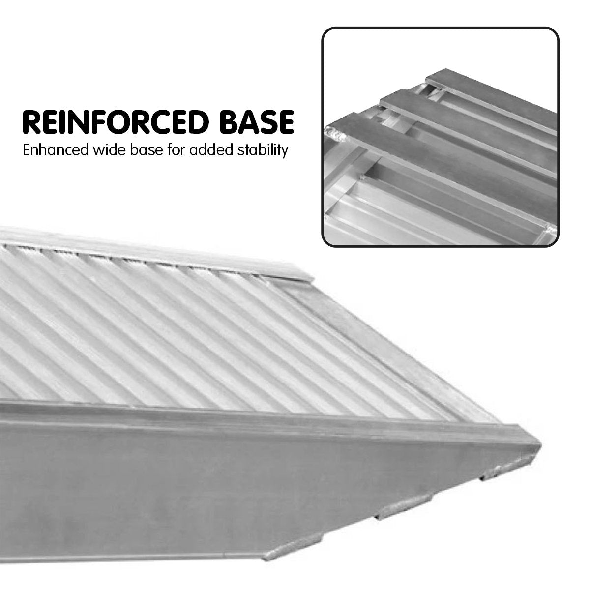 Automotive Loading Ramps: Kartrite 2x Heavy Duty Aluminium Loading Ramps - 2m