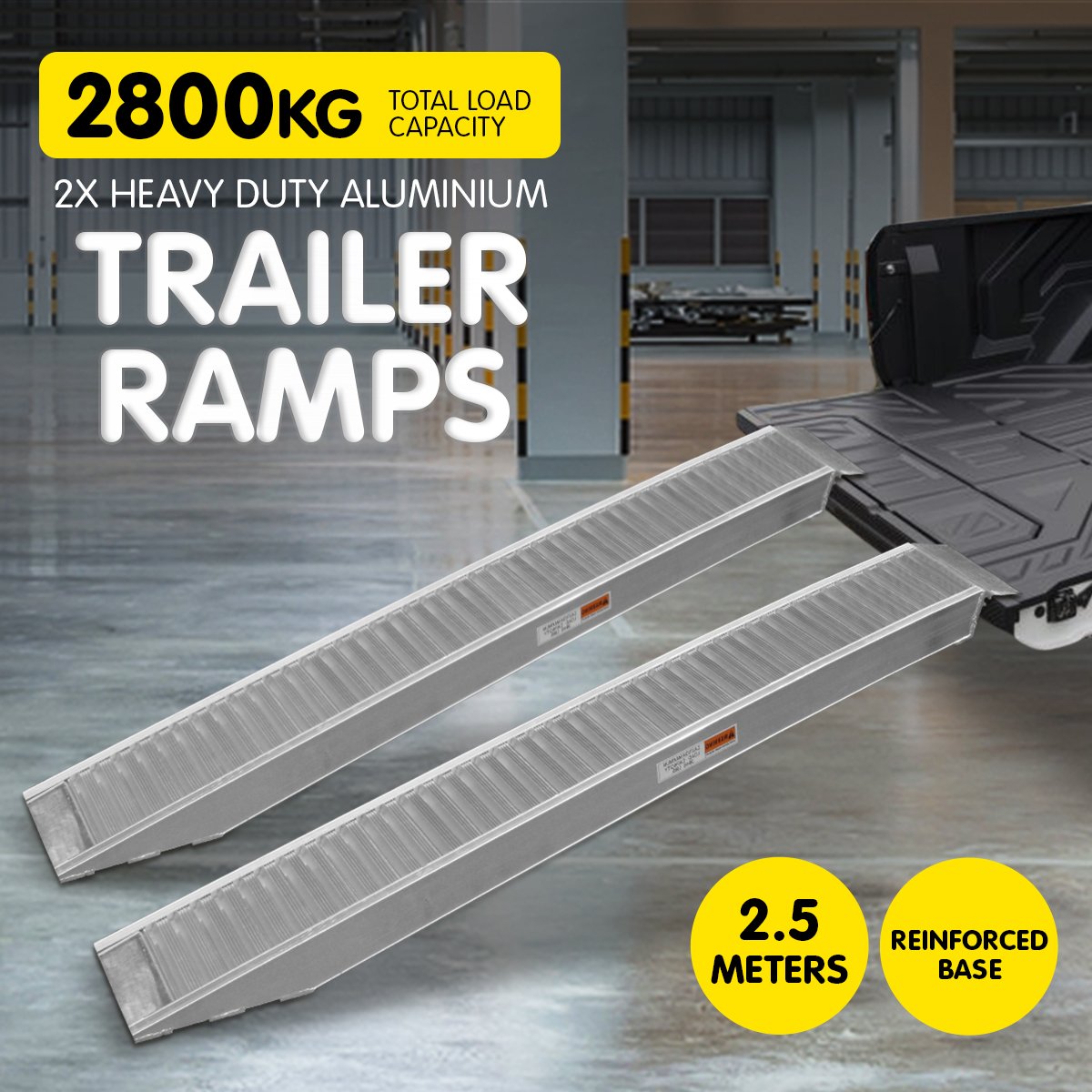 Automotive Loading Ramps: Kartrite 2x Heavy Duty Loading Ramps - 2.5m