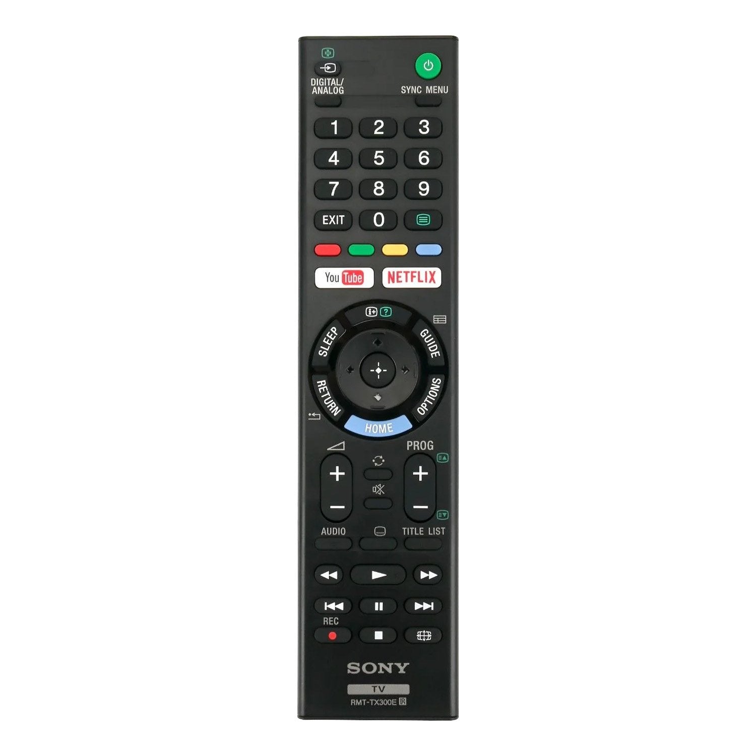 TVs & Accessories: Sony Tv Remote Control - Rmt-tx300e