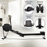 Exercise Bikes: Powertrain Air Rowing Machine Resistance Rower for Home Gym Cardio