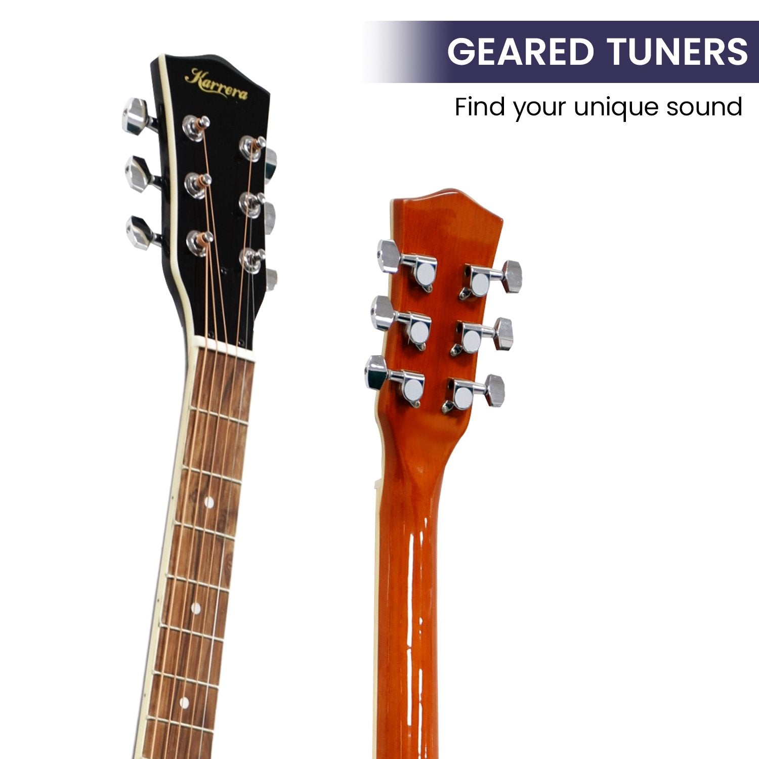 Guitars: Karrera 40in Resonator Guitar - Sunburst