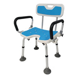Table & Bar Stools: Orthonica Height Adjustable Aluminium Shower Chair With Adjustable Armrests