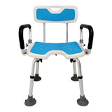 Table & Bar Stools: Orthonica Height Adjustable Aluminium Shower Chair With Adjustable Armrests