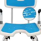 Table & Bar Stools: Orthonica Height Adjustable Aluminium Shower Chair With Adjustable Armrests