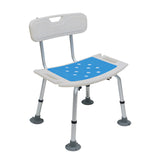 Shower Heads & Screens: Orthonica Height Adjustable Aluminium Shower Chair With Shower Head Holder