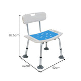 Shower Heads & Screens: Orthonica Height Adjustable Aluminium Shower Chair With Shower Head Holder