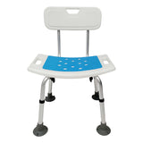 Shower Heads & Screens: Orthonica Height Adjustable Aluminium Shower Chair With Shower Head Holder