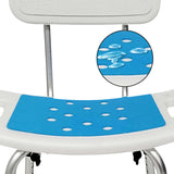 Shower Heads & Screens: Orthonica Height Adjustable Aluminium Shower Chair With Shower Head Holder