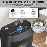 Sci-Fi DVDs & Blu-rays: Centurion 25L 12-Sheet Paper Shredder Electric Cross-Cut Home & Office Cutter