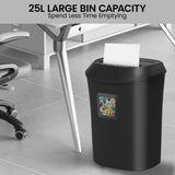 Sci-Fi DVDs & Blu-rays: Centurion 25L 12-Sheet Paper Shredder Electric Cross-Cut Home & Office Cutter