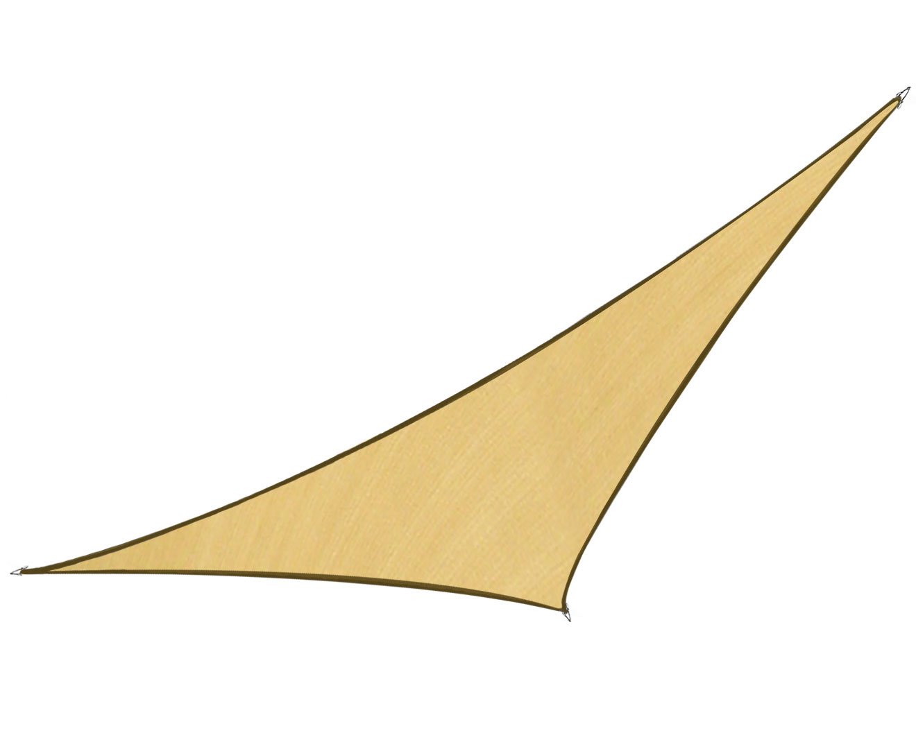 Boating Accessories: Wallaroo Triangular  Shade sail: 8m x 8m x 8m - Sand