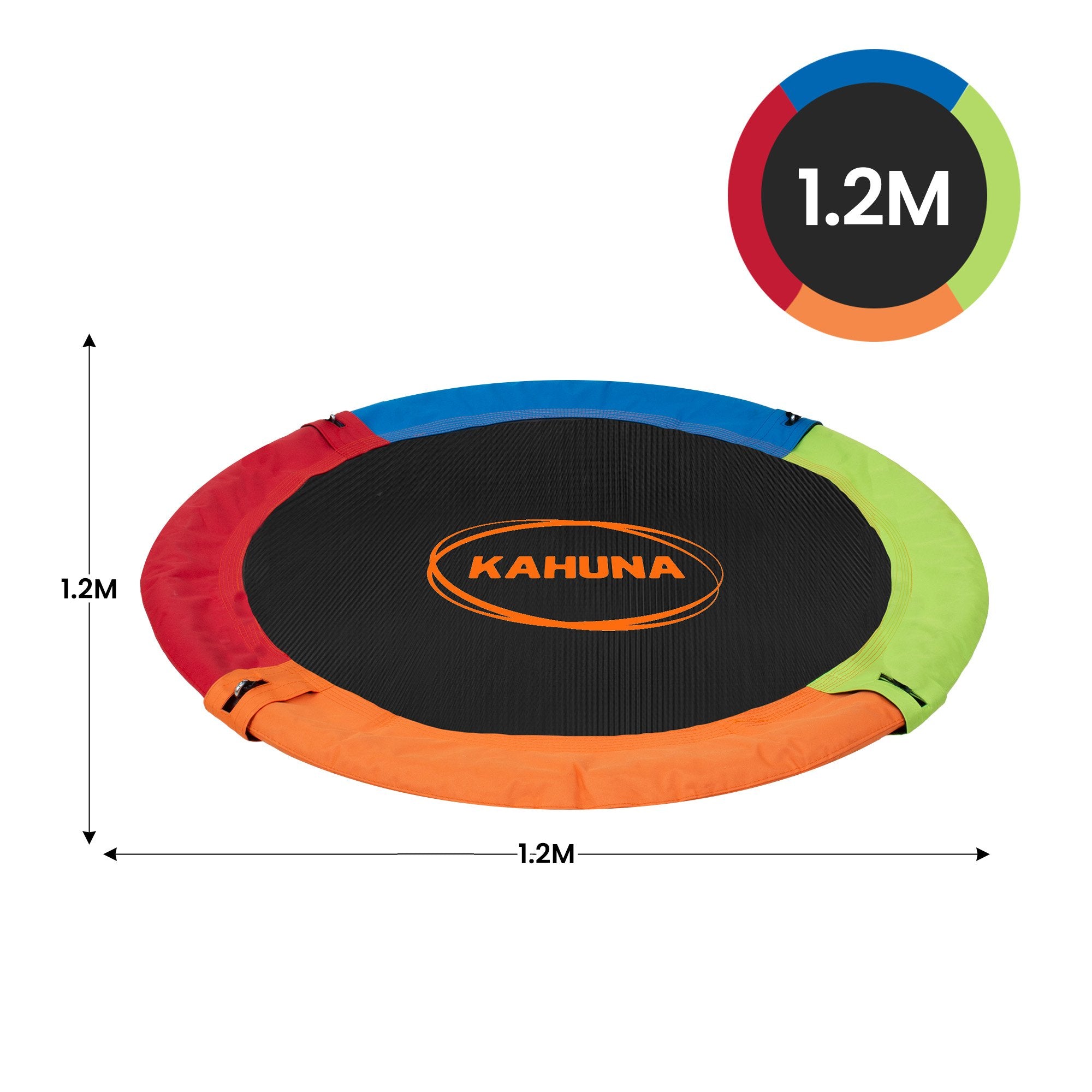 Outdoor Play Equipment: Kahuna Kids 1.2m Tree Saucer Swing Set Round 400kg With Straps Capacity Outdoor
