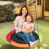 Outdoor Play Equipment: Kahuna Kids 1.2m Tree Saucer Swing Set Round 400kg With Straps Capacity Outdoor