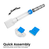 Pool Sweeps & Vacuums: Aquajack 127 Portable Rechargeable Spa and Pool Vacuum Cleaner