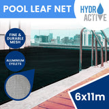 Artificial Hanging Plants: HydroActive UV-Resistant Swimming Pool Leaf Net Cover   6 x 11m