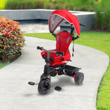 Outdoor Play Equipment: Veebee Explorer 3-stage Kids Trike With Canopy - Red