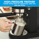 Kettles: Pronti Breakfast Set with 1.25L Coffee Machine, Silver Noir Toaster & Kettle