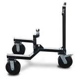 Caravan Accessories: Kartrite Trailer Dolly Adjustable 2in Hitch Ball 1500kg Tongue Weight Capacity w/8in Swivel Wheels Steel Trailer Mover