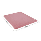 Blankets & Throws: Laura Hill Heated Electric Blanket Throw Rug Coral Warm Fleece Pink
