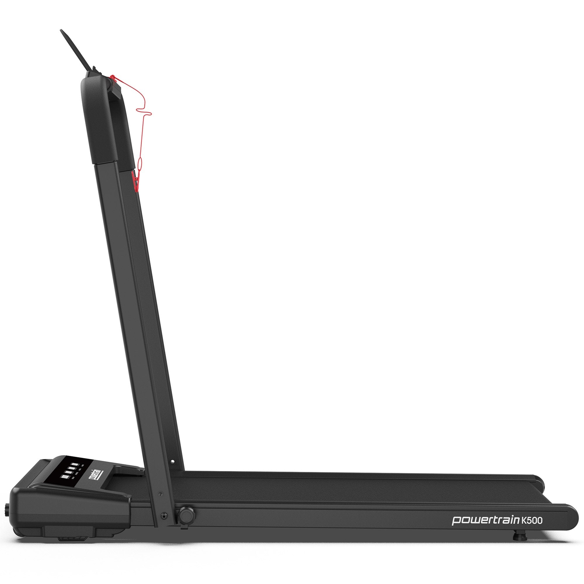 Treadmills: Powertrain K500 Walking Pad Treadmill 2 in 1 Foldable Walking & Running Machine w/2.5HP Motor Dual LED Displays 2 Level