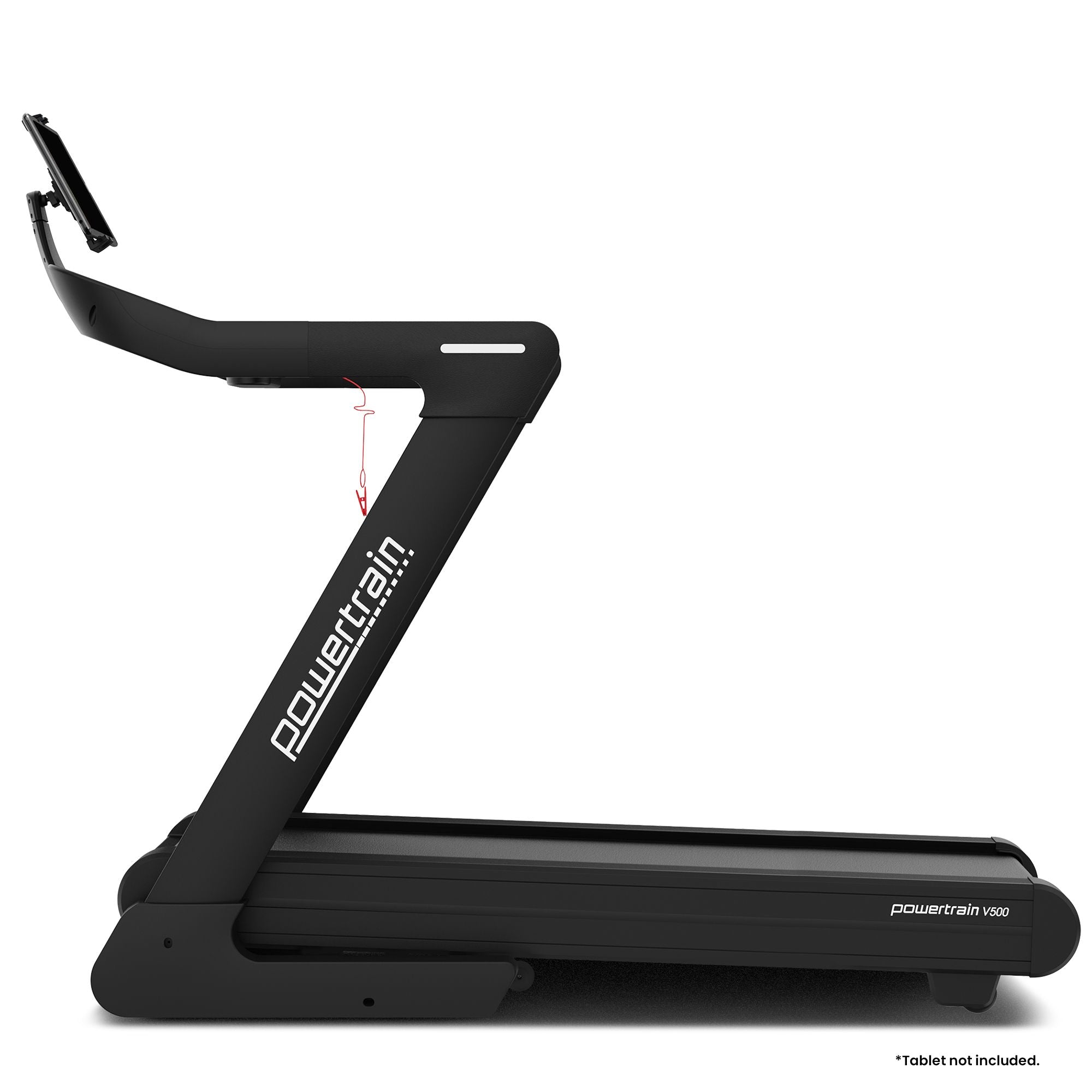 Powertrain V500 3hp Foldable Treadmill Cardio Running Automatic Incline Machine