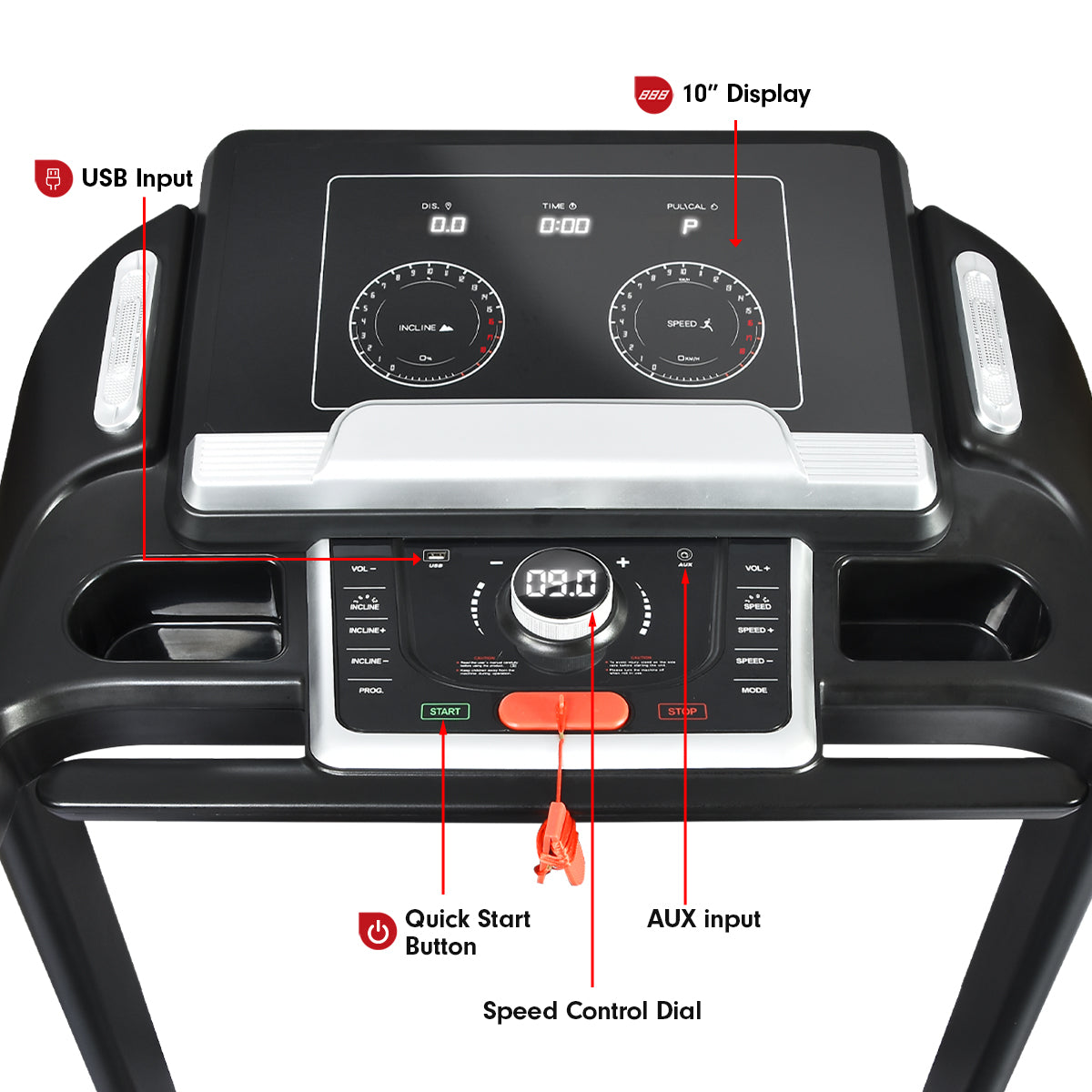 Exercise Bikes: Powertrain MX3 Treadmill Performance Home Gym Cardio Machine