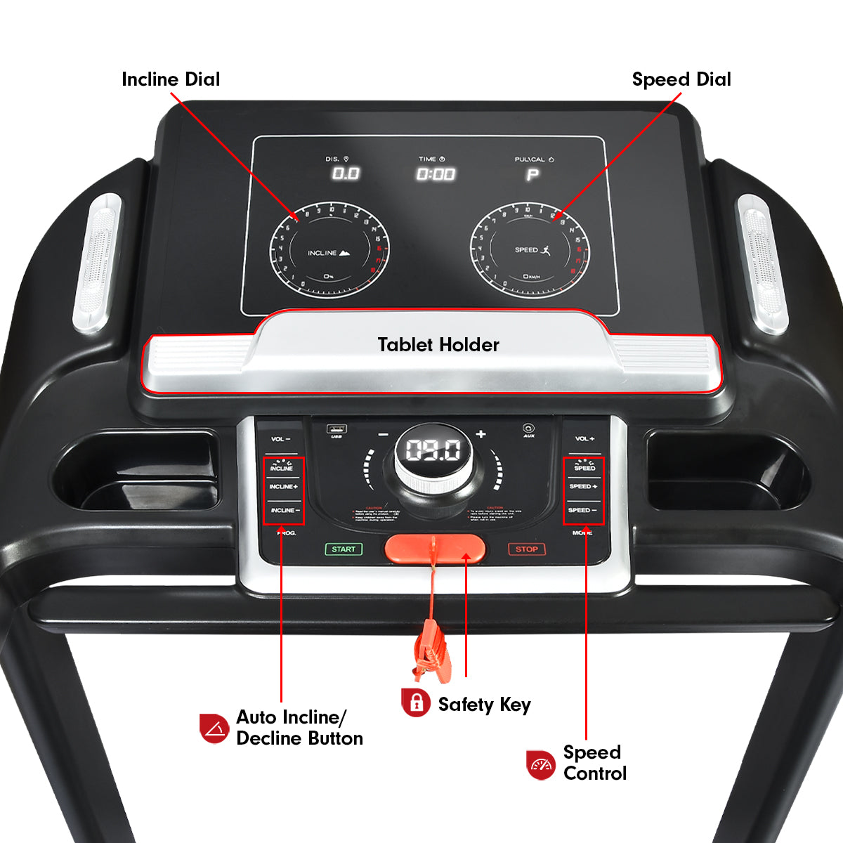 Exercise Bikes: Powertrain MX3 Treadmill Performance Home Gym Cardio Machine