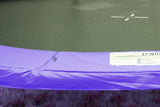 Trampolines & Accessories: Kahuna 12ft Trampoline Free Ladder Spring Mat Net Safety Pad Cover Round Enclosure - Purple