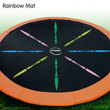 Trampolines & Accessories: Kahuna 14ft Trampoline Replacement Spring Mat - Rainbow