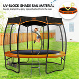 Trampolines & Accessories: Kahuna 10ft Removable Twister Trampoline Roof Shade Cover