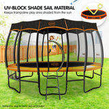 Trampolines & Accessories: Kahuna 12ft Removable Twister Trampoline Roof Shade Cover