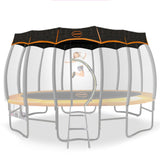 Trampolines & Accessories: Kahuna 14ft Removable Twister Trampoline Roof Shade Cover