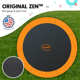 Trampolines & Accessories: Kahuna Twister 12ft Springless Trampoline Outdoor Mat Pad Net Ladder with Basketball Set