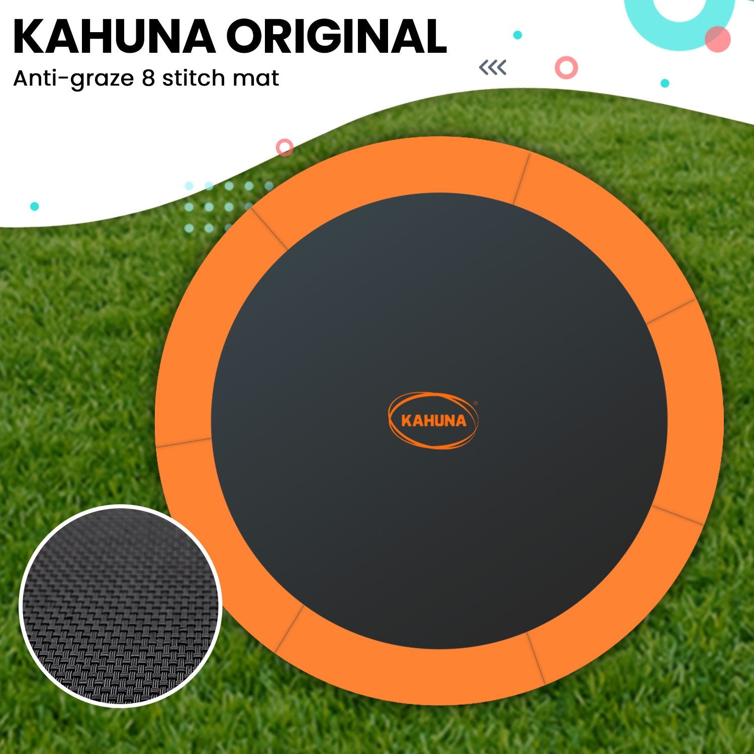 Trampolines & Accessories: Kahuna Twister 12ft Springless Trampoline Outdoor Mat Pad Net Ladder with Basketball Set