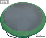 Trampolines & Accessories: Kahuna 12ft Trampoline Replacement Spring Pad Round Cover - Green