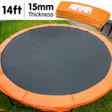 Trampolines & Accessories: Kahuna 14ft Trampoline Replacement Pad Round - Orange
