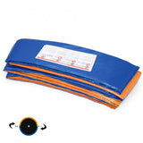 Pool Toys & Inflatables: Kahuna 10ft Trampoline Reversible Replacement Pad Round - Orange/Blue
