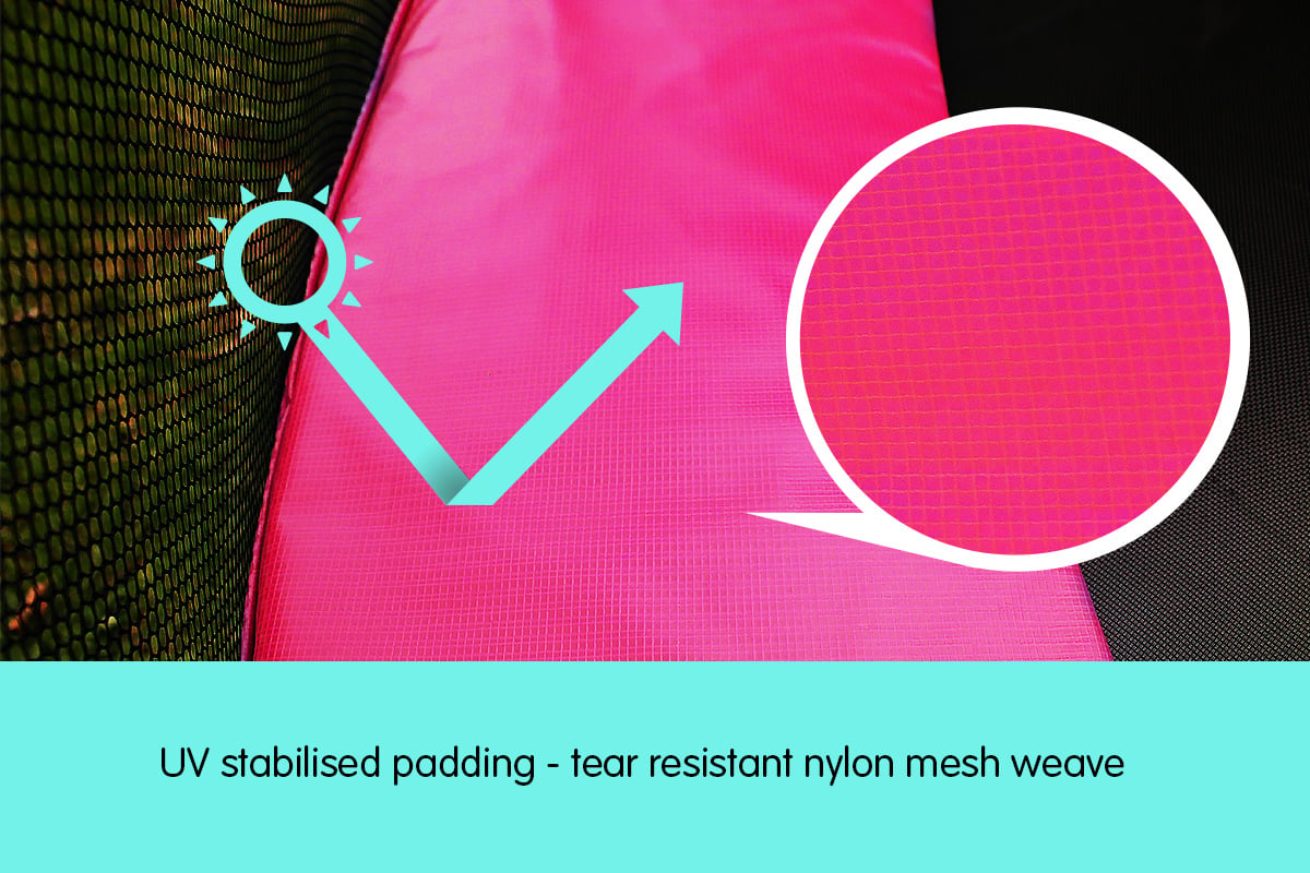 Trampolines & Accessories: Kahuna 12ft Trampoline Replacement Pad Round - Pink