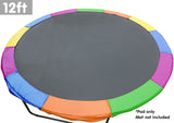 Trampolines & Accessories: Kahuna 12ft Trampoline Replacement Pad Round - Rainbow