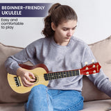 Wellness Accessories: Karrera 21in Ukulele - Natural