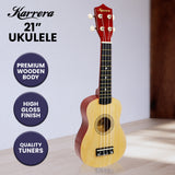 Wellness Accessories: Karrera 21in Ukulele - Natural
