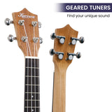 Wellness Accessories: Karrera 23in Ukulele - Natural