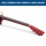Guitars: Karrera 41in Acoustic Wooden Guitar String Music Instrument
