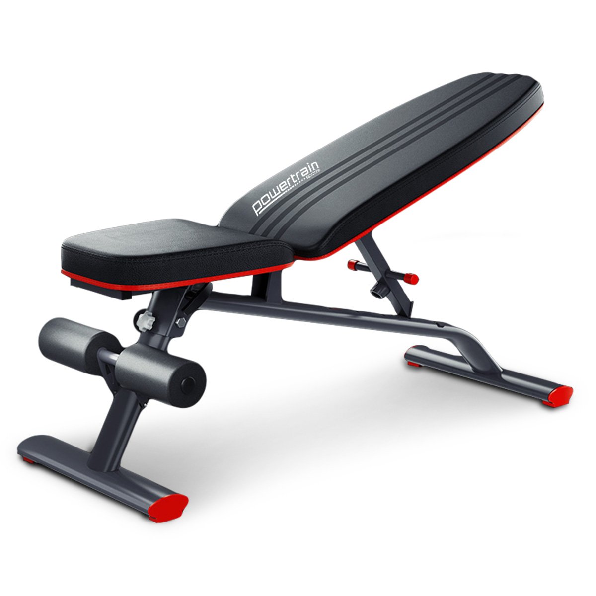 Exercise Benches: Powertrain Home Gym Bench Adjustable Flat Incline Decline FID 250KG Load