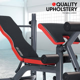 Exercise Benches: Powertrain Adjustable Weight Bench Home Gym Bench Press - 302