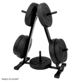 Weightlifting Machines & Racks: Powertrain Weight Plates Storage Home Gym Rack