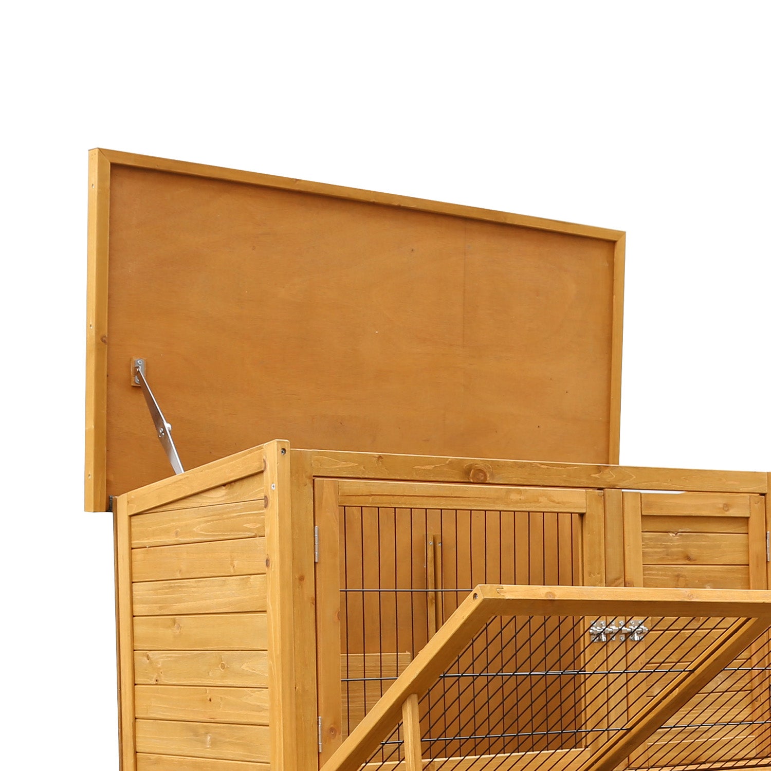 Furtastic 2-Storey Chicken Coop & Rabbit Hutch With Large Run