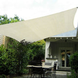 Canopies & Gazebos: Wallaroo Waterproof 2m X 4m Outdoor Sun Shade Sail Canopy Rectangle