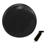 Gymnastics: Powertrain Yoga Stability Disc Home Gym Pilates Balance Trainer Black